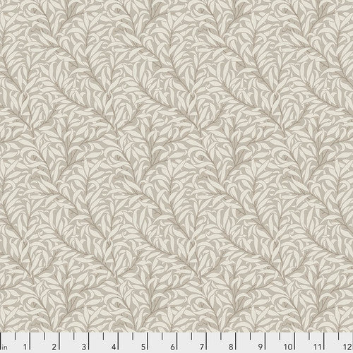 One Shower Curtain "Pure Willow Bough - Linen" William Morris FreeSpirit Fabrics