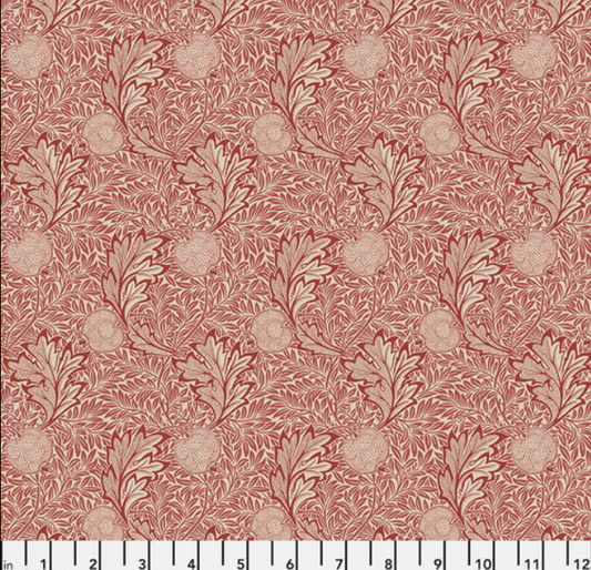 Faux Roman Shade Valance "William Morris - Bexleyheath - Apple Berry"