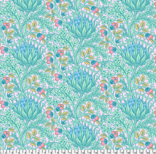 One Shower Curtain "Artichoke - Lavender - Kaffe x Morris & Co."