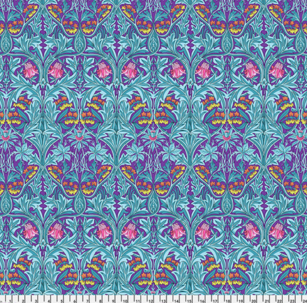 One Shower Curtain "Bluebell - Purple - Kaffe x Morris & Co."